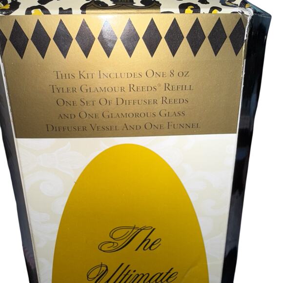Tyler Candle Company Glamour Reeds Instant and Extended Fragrance Diffuser NEW - Picture 3 of 8